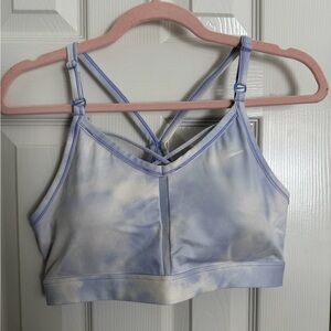 Nike Indy Dri-FIT Tie Dye Strappy Back Light Support Sports Bra XL